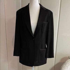 Jones New York Black Single-Button Women's Blazer